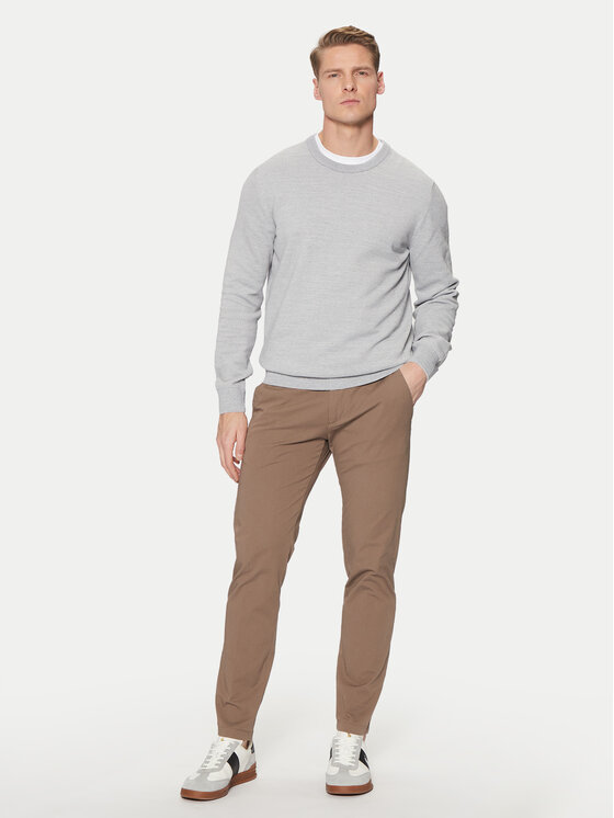Marc O'Polo Marc O'Polo Пуловер M20 5023 60074 Светлосив Regular Fit