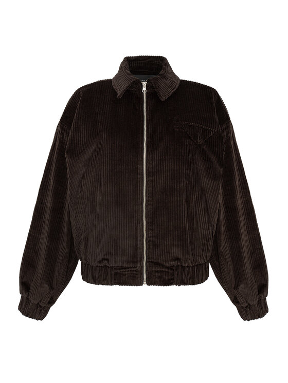 Magda Matyja Magda Matyja Kurtka bomber NEVADA BOMBER JACKET Brązowy Loose Fit