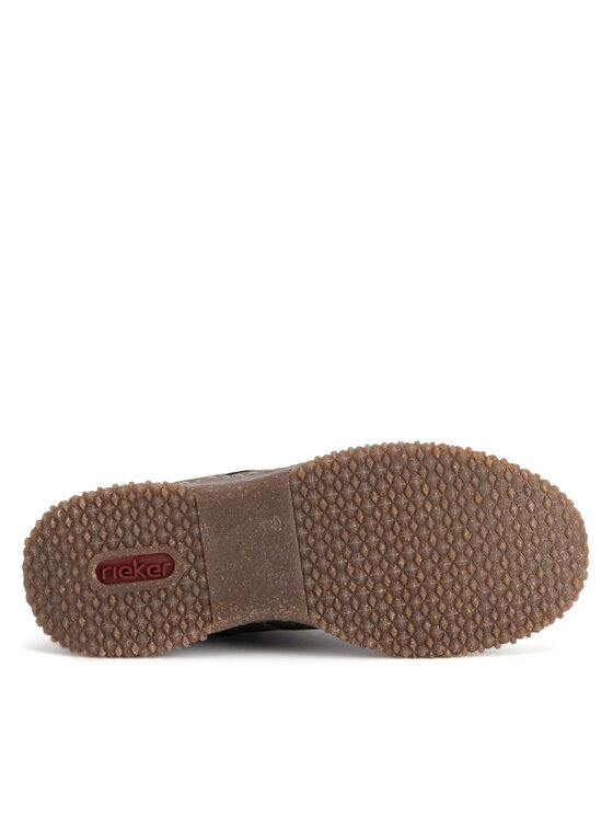Rieker Rieker Šnurovacia obuv Y8441-54 Zelená