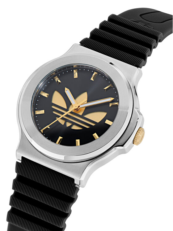 adidas adidas Часовник AO Fashion Expression Three AOFH25503 Черен