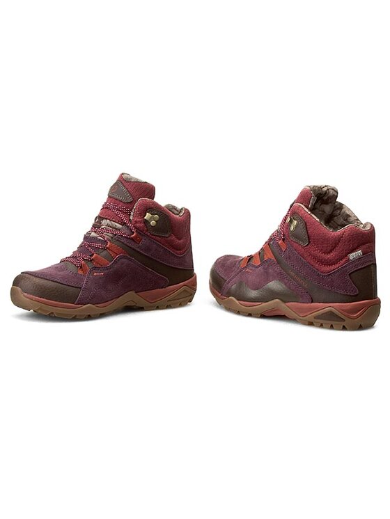 Merrell Trekkingi Fluorecein Mid Waterproff J32170 Bordowy Modivo.pl