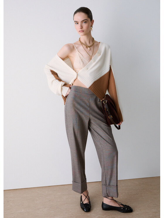 Liu Jo Liu Jo Pantalone da abito WF6359T728AL9170 Grigio Regular Fit
