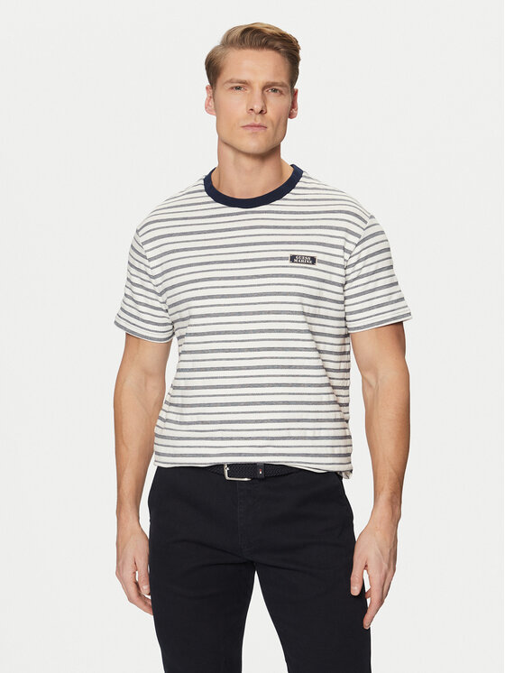Guess Guess Tricou M5RP31 KCLF0 Alb Regular Fit