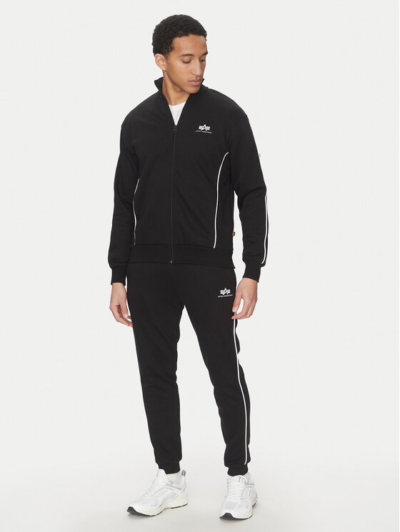 Alpha Industries Alpha Industries Mikina Small Logo 156305 Černá Regular Fit