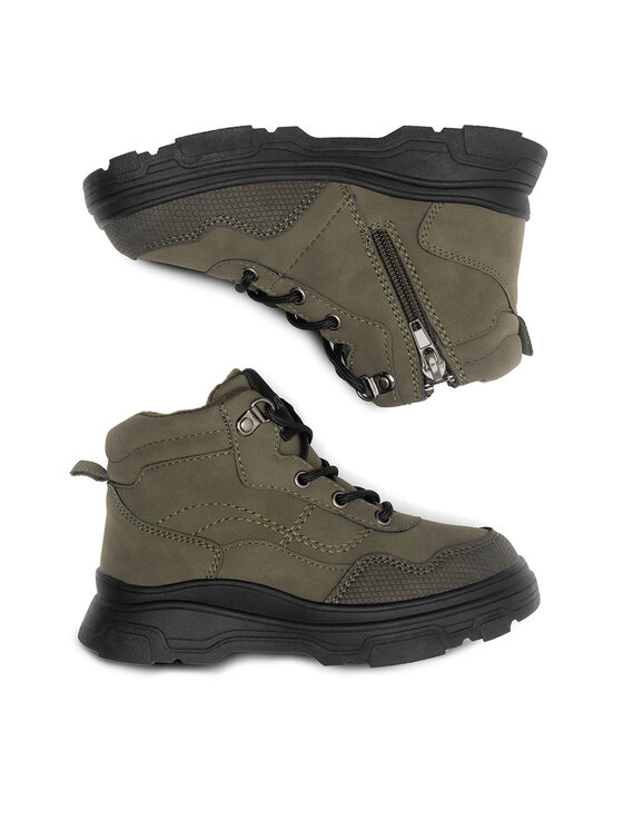 Action Boy Action Boy Schnürstiefeletten AVO-326-003 Grün