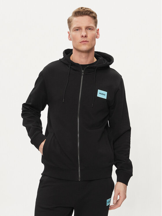 HUGO Hugo Mikina Daple212 50447972 Čierna Regular Fit