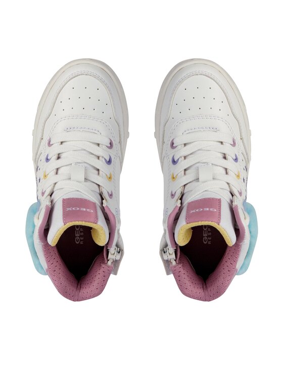 Geox Geox Laisvalaikio batai J Skylin Girl J368WC 054AS C0653 D Balta
