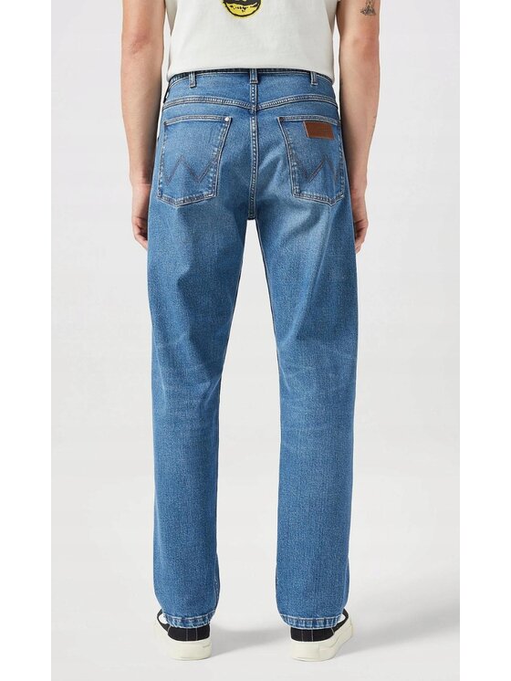 Wrangler Wrangler Jeansy Frontier Niebieski Relaxed Fit