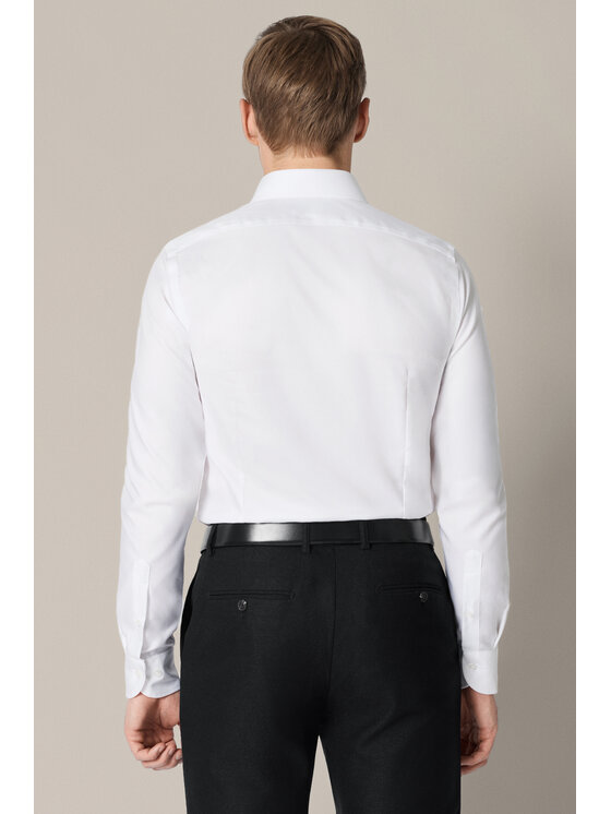 Lancerto Lancerto Koszula Italo Slim KO073126000001 Biały Slim Fit