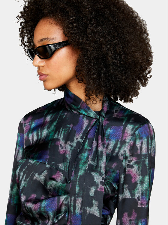 Sisley Sisley Haljina za svaki dan 4RTMLV046 Šarena Slim Fit