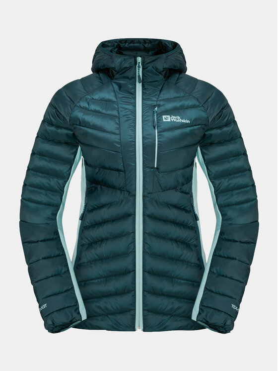 Jack Wolfskin Jack Wolfskin Outdoor striukė Routeburn Pro Ins Jkt 1207192 Žalia Regular Fit