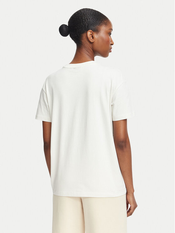 Napapijri Napapijri T-särk Bliss NP0A8AVF Kreemjas Regular Fit