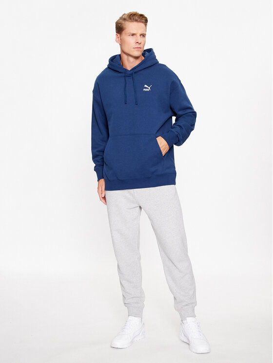 Puma Puma Pulóver Better Classics 621321 Kék Relaxed Fit
