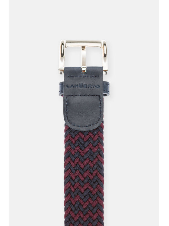 Lancerto Lancerto Pasek Męski Braid PS090222000003 Kolorowy