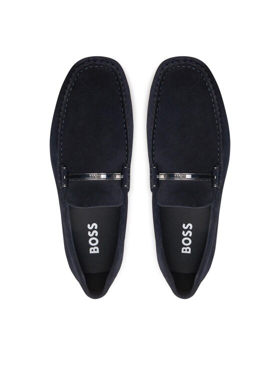 BOSS Boss Mokasyny Noel Mocc Sdhw 50517141 Granatowy