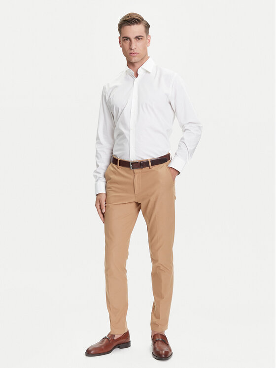 BOSS BOSS Košeľa H-Joe 50545075 Biela Regular Fit