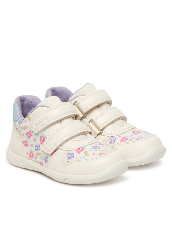 Geox Geox Sneakersy B Zapito Girl B556DA 0AW54 C0270 Bílá