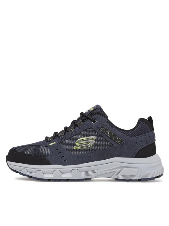 Skechers Skechers Trekingová obuv Oak Canyon 51893/NVLM Tmavomodrá