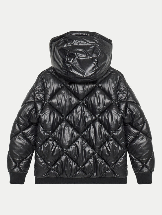 Guess Guess Vatovaná bunda L4BL00 WEGY0 Černá Regular Fit