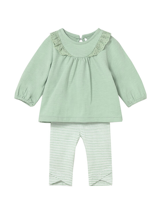 Mayoral Mayoral Komplet bluza in legice 1741 Zelena Regular Fit