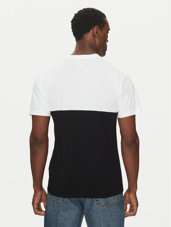 Vans Vans Tričko Colorblock Tee VN0A3CZDY281 Čierna Classic Fit