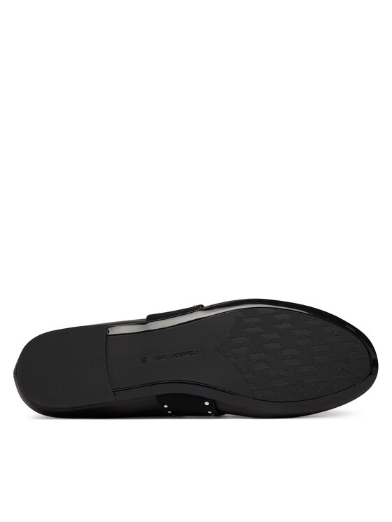 KARL LAGERFELD KARL LAGERFELD Baleriny Karo KL40126A Czarny