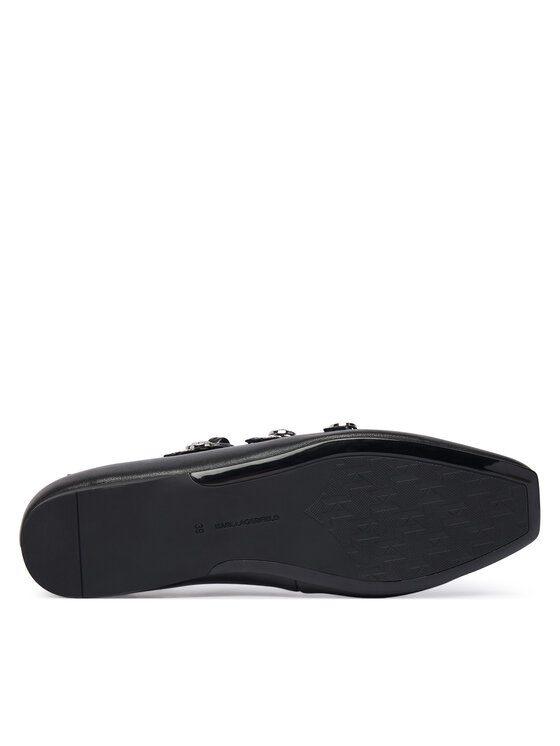 KARL LAGERFELD KARL LAGERFELD Balerinos Konnie KL40195 Juoda