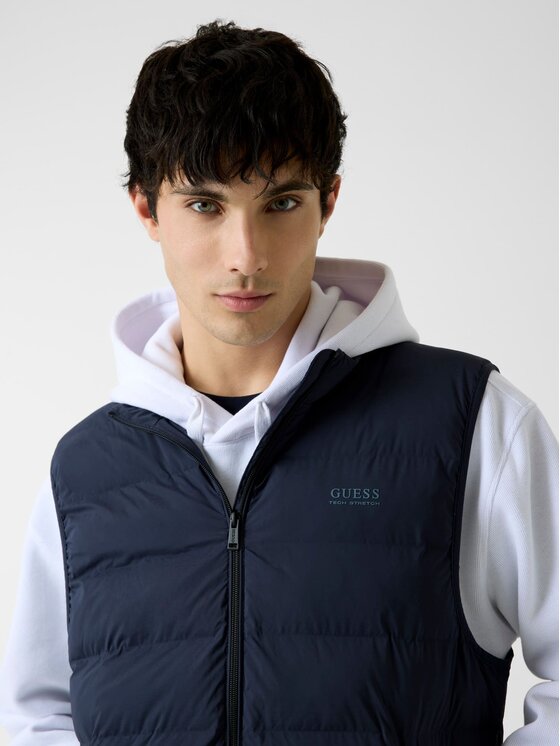 Guess Guess Kurtka przejściowa 182437 Niebieski Classic Fit