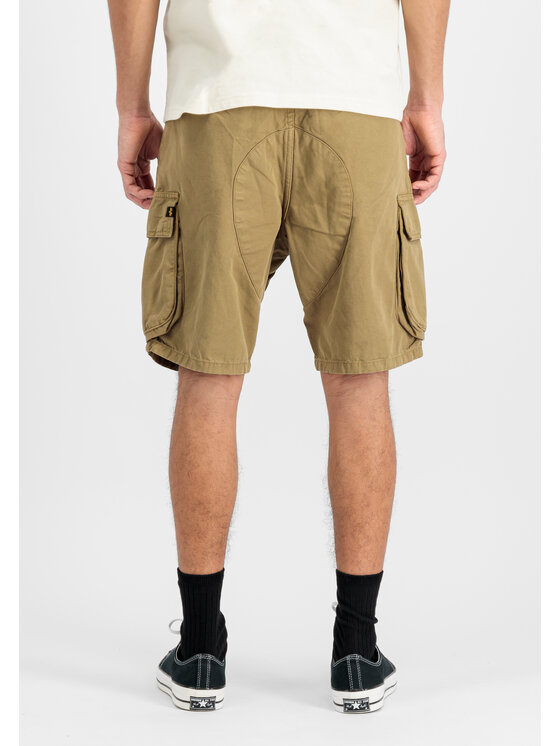 Alpha Industries Alpha Industries Szorty Canvas Cargo Short Beżowy Loose Fit