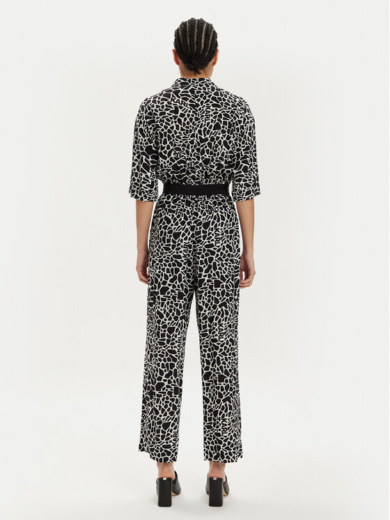 KARL LAGERFELD KARL LAGERFELD Overal 241W1311 Černá Regular Fit