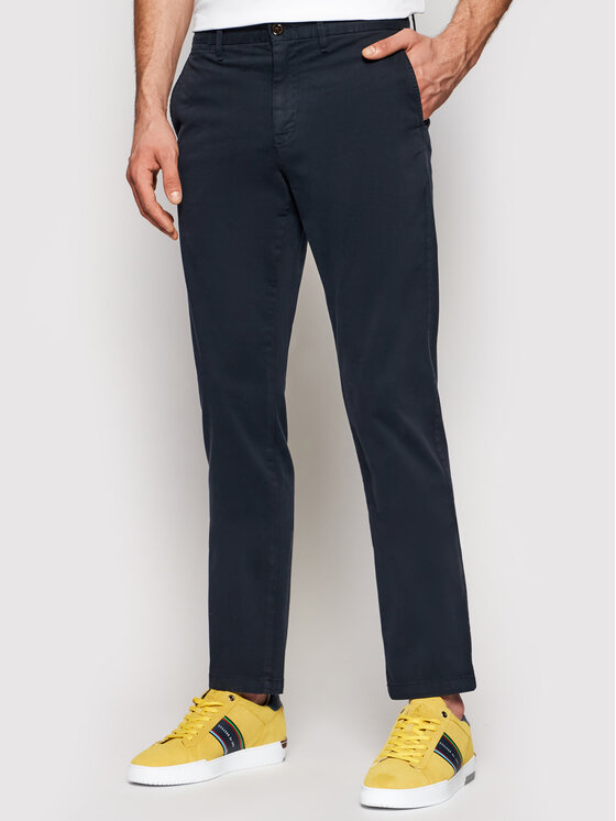 Tommy Hilfiger Chinos Core MW0MW08644 Dunkelblau Regular Fit  