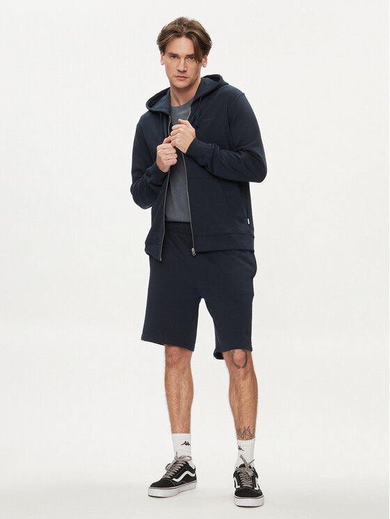 Pepe Jeans Pepe Jeans Mikina Joe Zip PM582572 Tmavomodrá Regular Fit