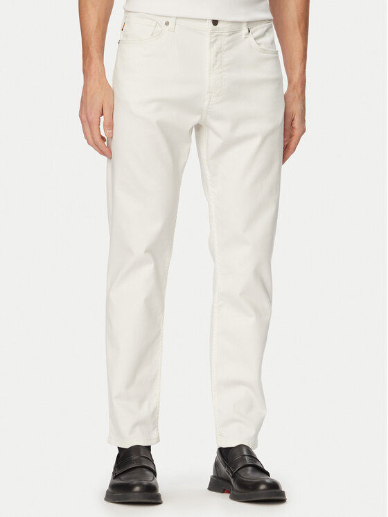 BOSS BOSS Jeans Re Maine Bo 50561606 Crema Regular Fit