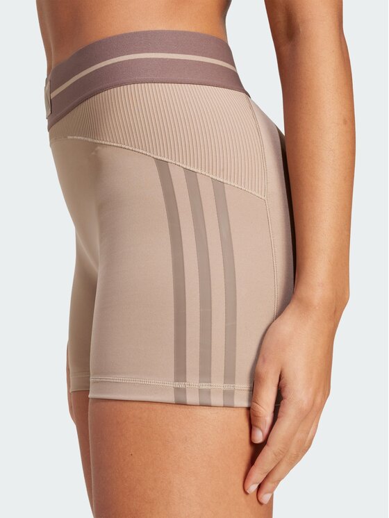 adidas adidas Szorty sportowe 152107 Brązowy Fitted Fit