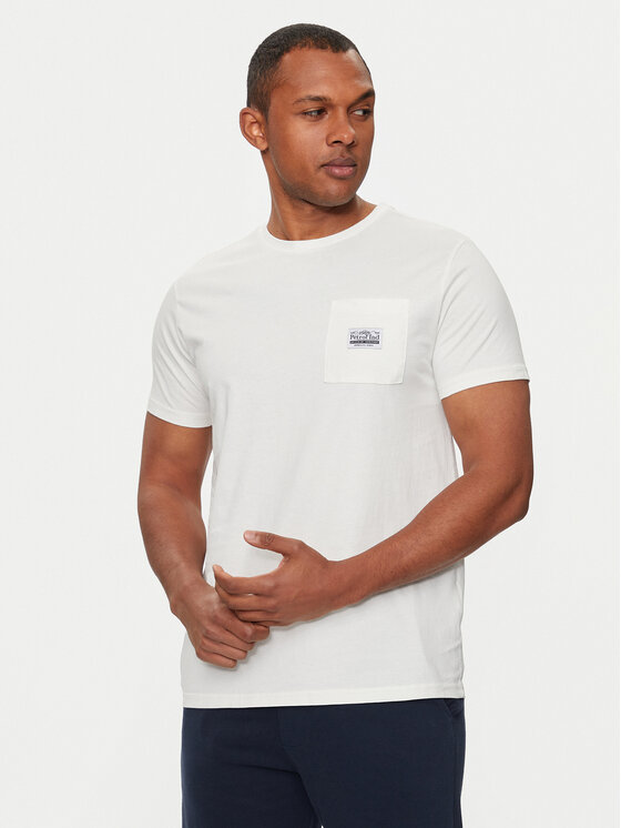 Petrol Industries Petrol Industries T-Shirt M-1040-TSR639 Bílá Regular Fit