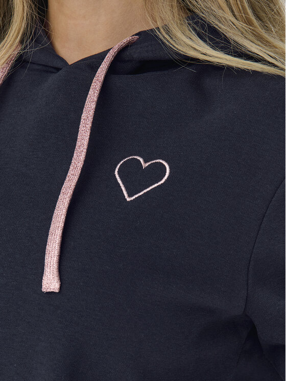 ONLY ONLY Sweatshirt Noli 15312874 Dunkelblau Regular Fit