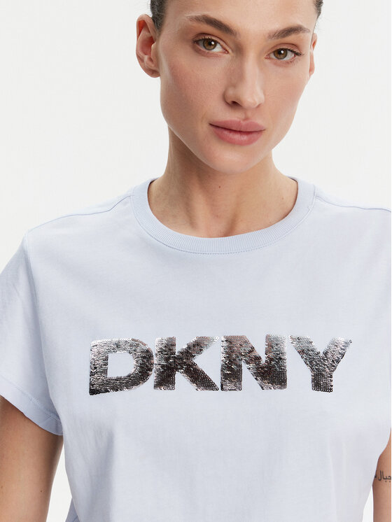 DKNY Sport DKNY Sport T-shirt DP4T1035 Svijetloplava Regular Fit