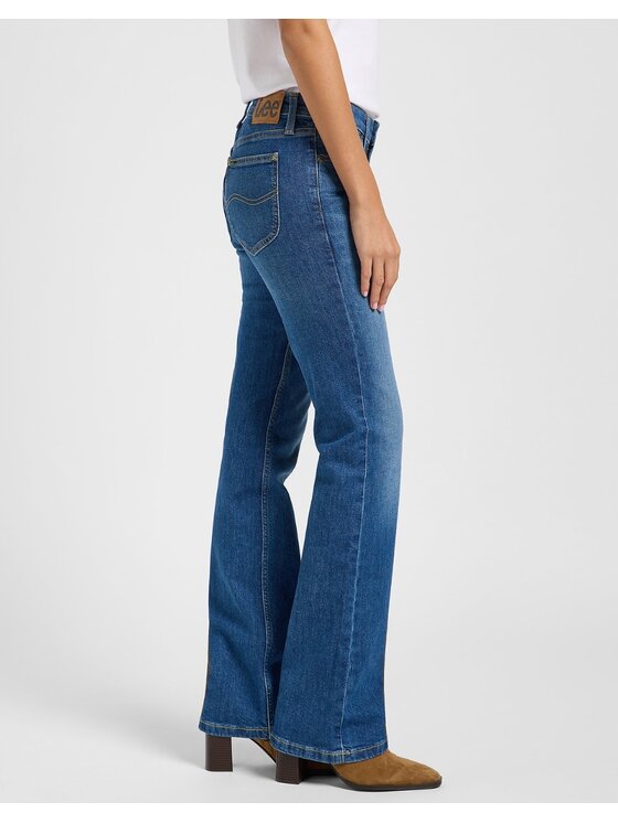 Lee Lee Jeansy Jessica Niebieski Bootcut Fit