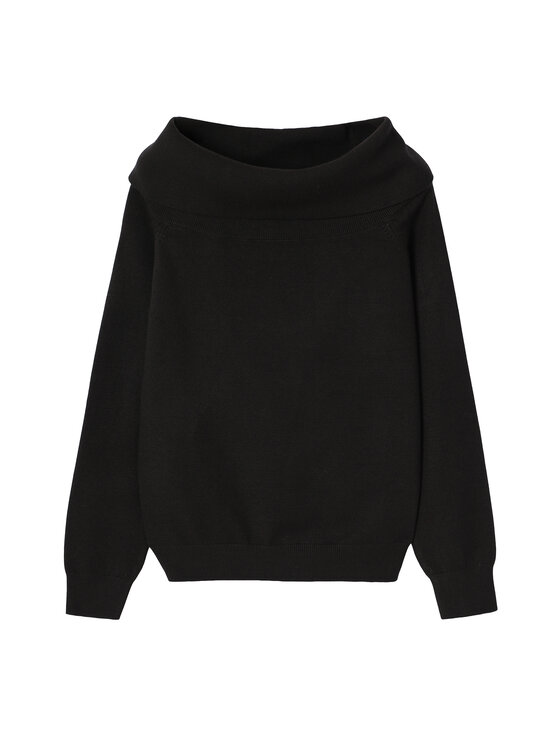 TATUUM TATUUM Sweter SELENA Brązowy Classic Fit