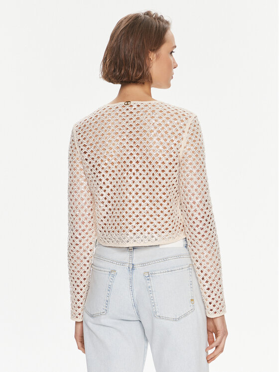 TWINSET TWINSET Pintsak 241TP2442 Beež Regular Fit