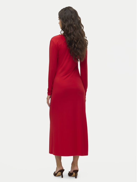 Vero Moda Vero Moda Sukienka koktajlowa Rasmine 10317033 Czerwony Slim Fit