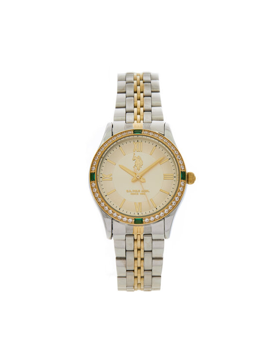 Ceas U.S. Polo Assn. Giselle USP8326YG Argintiu