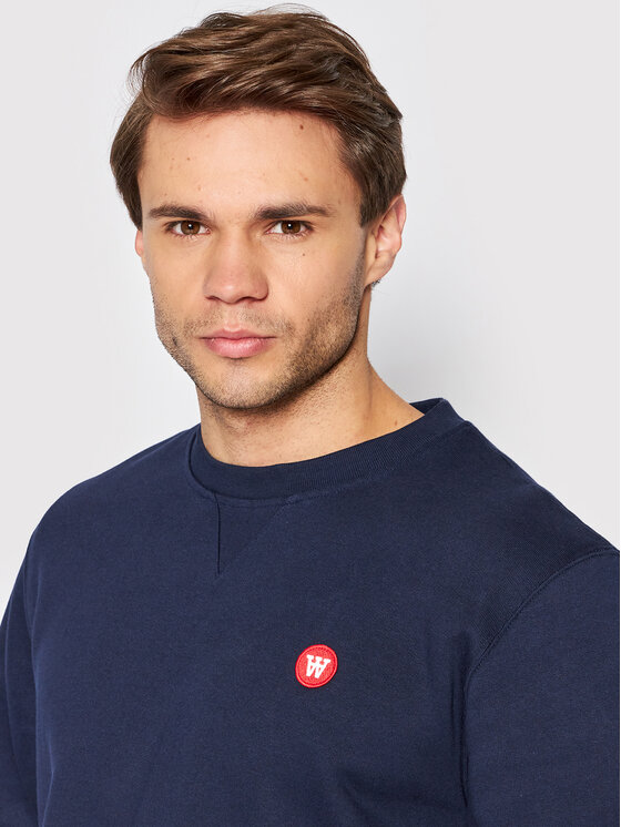 Wood Wood Wood Wood Світшот Tye 10005601-2424 Cиній Regular Fit