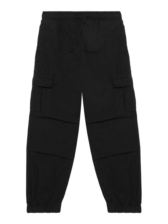 Guess Guess Pantaloni di tessuto L6GB05 WR470 Nero Regular Fit