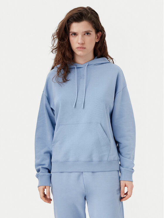 HUGO HUGO Bluză Delfinia 50522423 Albastru Regular Fit
