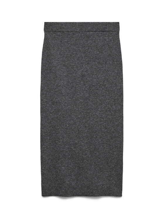 Vero Moda Vero Moda Puzdrová sukňa Brisa 10334684 Sivá Slim Fit