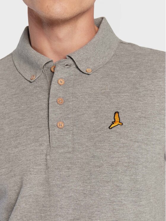 Brave Soul Brave Soul Polo MLT-412WASHINGTN Siva Slim Fit