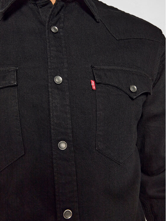 Levi's® Levi's® Ing Barstow Western Standard 85744-0002 Fekete Standard Fit