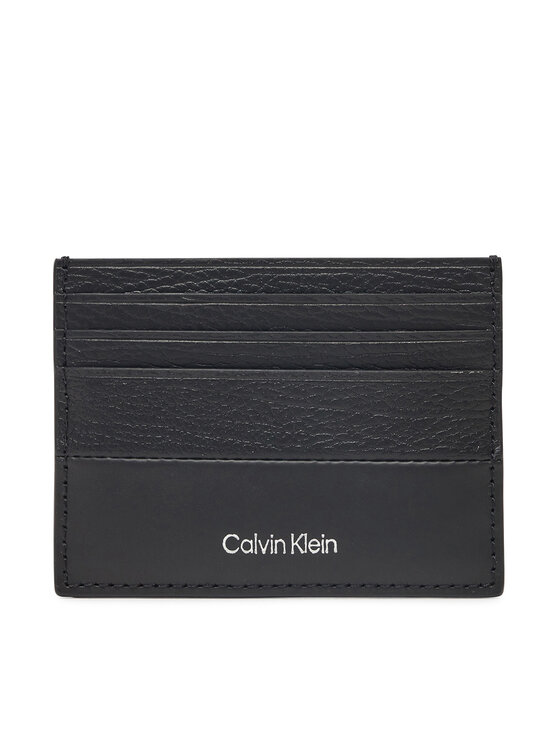Etui pentru carduri Calvin Klein Subtle Mix Cardholder 6Cc K50K512860 Negru