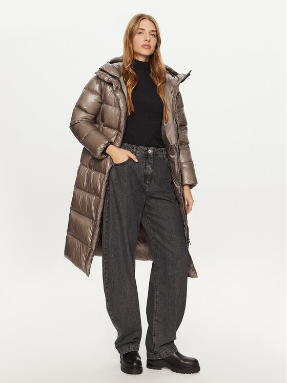 Hetregó Hetregó Giubbotto piumino Tara 8N728 Beige Regular Fit